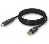 ACT 15 mètres de câble HDMI haute vitesse 4K optique actif avec connecteur détachable HDMI-A mâle