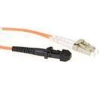 ACT 2 mètres LSZH Multimode 62.5/125 OM1 câble patch fibre duplex avec connecteurs MTRJ et LC