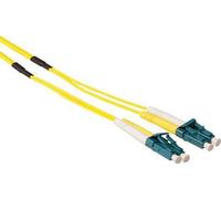 ACT 20 mètres de câble à fibre optique monomode 9/125 OS2 duplex renforcé avec connecteurs LC