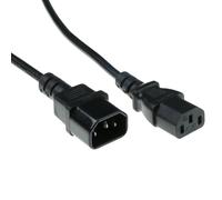 ACT 230V connection cable C13 - C14 3 m Noir
