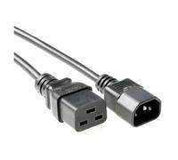 ACT 230V connection cable C14 - C19 2 m Noir