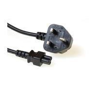 ACT 230V connection cable UK plug - C5 1.8 m Noir 1,8 m