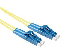 ACT 3 mètres LSZH monomode 9/125 OS2 short boot fiber patch cable duplex with LC connectors. Lc-lc 9/125 short dup 3.00m (RL1703)