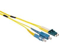 ACT 50 meter Singlemode 9/125 OS2 duplex ruggedized fiber cable with LC en SC connectors