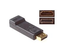 ACT AB3985 changeur de genre de câble DisplayPort HDMI Noir