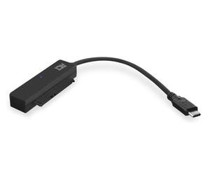 ACT AC1525 changeur de genre de câble USB Type-C SATA 7-pin + 15pin Noir