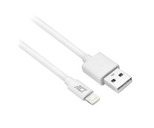 ACT AC3011 câble Lightning 1 m Blanc