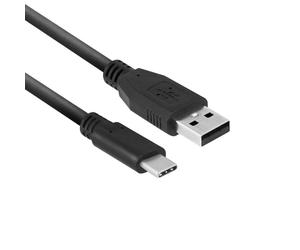 ACT AC3020 câble USB USB 3.2 Gen 1 (3.1 Gen 1) 1 m USB A USB C Noir