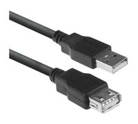 ACT AC3040 câble USB USB 2.0 1,8 m USB A Noir