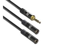 ACT AC3620 câble audio 0,15 m 3,5mm 2 x 3.5mm Noir