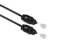 - Câble audio - SPDIF - TOSLINK mâle pour TOSLINK mâle - 1.2 m - noir