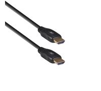 - High speed - câble HDMI - HDMI mâle pour HDMI mâle - 1.5 m - blindé - noir - moulé, support pour 4K60Hz (3840 x 2160)