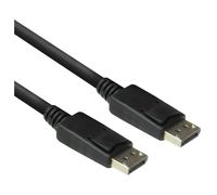 - Câble DisplayPort - DisplayPort (M) pour DisplayPort (M) - DisplayPort 1.2 - 2 m - moulé, support pour 4K60Hz (3840 x 2160) - noir