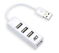 ACT AC6200 hub & concentrateur USB 2.0 480 Mbit/s Blanc