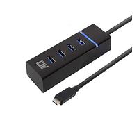 ACT AC6415 hub & concentrateur USB 3.2 Gen 1 (3.1 Gen 1) Type-C 5000 Mbit/s Noir
