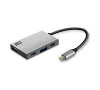ACT AC7070 et 2X USB-A Hub Gris