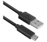 ACT AC7350 câble USB USB 2.0 1 m USB C USB A Noir