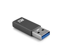 A.C.T. Adaptateur USB-A vers USB-C AC7375 USB 3.2 Gen 1 mâle→femelle Gris