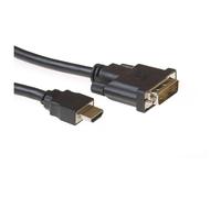 ACT AC7520 câble vidéo et adaptateur 2 m HDMI Type A (Standard) DVI-D Noir