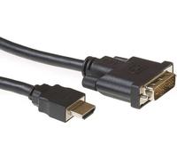 ACT AC7520 câble vidéo et adaptateur 2 m HDMI Type A (Standard) DVI-D Noir