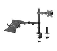 ACT AC8305 Support de livres Laptop et bras pour écran Noir 39,6 cm (15.6 )