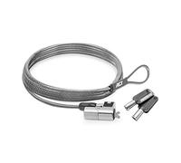 ACT Connectivity Câble de sécurité AC9040 2 m – Wedge, serrure pivotante, compatible Dell