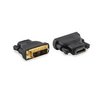 ACT Adaptateur DVI vers HDMI, Full HD 1080p@60Hz, DVI-D (18+1 Pin) mâle vers HDMI femelle, Connexion de PC vers moniteur/projecteur HDMI - AC7565