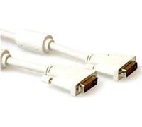 ACT AK3634 câble, DVI-D mâle - DVI-D mâle, 10 m, blanc, en vrac