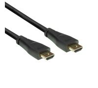 ACT AK3861 Câble HDMI 0.90m incl. fonction de verrouillage, 4K@60Hz, HDMI Premium Certified 2.0 High Speed 18 Gbps.