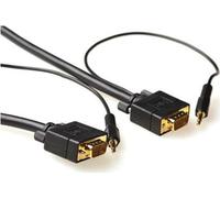 ACT AK4993 7m VGA (D-Sub) + 3.5mm VGA (D-Sub) + 3.5mm Noir Adaptateur de câble vidéo (AK4993)