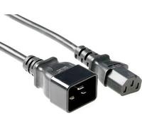 ACT AK5026 Câble d'alimentation 2m C13-coupleur C20-coupleur Noir (AK5026)