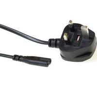 ACT AK5070 Câble d'alimentation 1.8m prise secteur type G coupleur C7 noir (AK5070)
