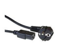 ACT AK5145 câble électrique Noir 0,5 m CEE7/7 Coupleur C13