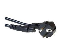 ACT AK5163 câble électrique Noir 5 m CEE7/7 Coupleur C5