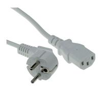ACT AK5239 câble électrique Blanc 5 m CEE7/7 Coupleur C13