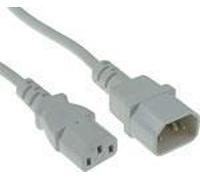 ACT AK5243 Câble d'alimentation Blanc 0,6 m Coupleur C13 Coupleur C14 (AK5243)