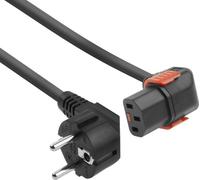 ACT AK5256 Câble d'alimentation Noir 2 m CEE7/7 Coupleur C13 (AK5256)