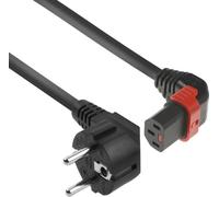 ACT AK5265 Câble d'alimentation Noir 2 m CEE7/7 Coupleur C13 (AK5265)
