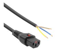 ACT AK5329 câble électrique Noir 2 m Coupleur C13