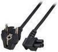 ACT AK5409 Câble d'alimentation Noir 1 m CEE7/7 Coupleur C5 (AK5409)