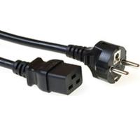 ACT AK5410 Câble d'alimentation Noir 0,5 m CEE7/7 Coupleur C19 (AK5410)