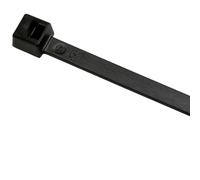 ACT AL-07-50-0-C Attaches zipp es standard 7 pouces, sac de 100, noir