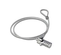 ACT Câble antivol AC9015 – Antivol portable à combinaison 1,5 m, serrure à code 4 chiffres