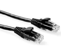 ACT Black 10 meter U/UTP CAT6 patch cable snagless with RJ45 connectors