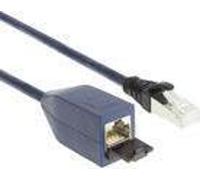 ACT Blue 2 mètres LSZH SFTP CAT6A MPTL extension cable snagless with RJ45 connectors (FB1502)