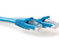 ACT Blue 7 meter U/UTP CAT6 patch cable snagless with RJ45 connectors