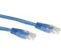ACT Blue 7 mètres de câble patch U/UTP CAT5E avec connecteurs RJ45