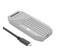 ACT Boîtier SSD M.2 NVMe USB4, M.2 2280 NVMe/PCIe avec clé M-Key ou B+M-Key, 40 Gbps, sans Outil, dissipateur Thermique en Aluminium, Type C - AC1625