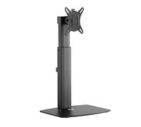 ACT Bras de Moniteur Simple Ressort à gaz jusqu'à 32", VESA 75/100mm, Support de Moniteur, Inclinaison 40° pivotant à 90° Rotation à 360°, Poids Max. 7KG - AC8331