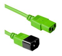 ACT C13 - C14, 1.80m Vert 1,8 m Coupleur C13 Coupleur C14